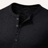 The Berkshire Men’s Casual Button Neck Henley T-Shirt – view 4
