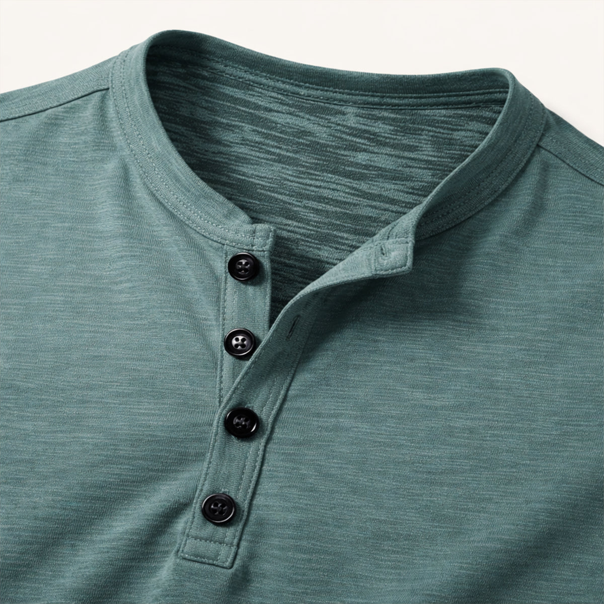 The Bathwick Men’s Breathable Henley Collar Summer T-Shirt – view 4
