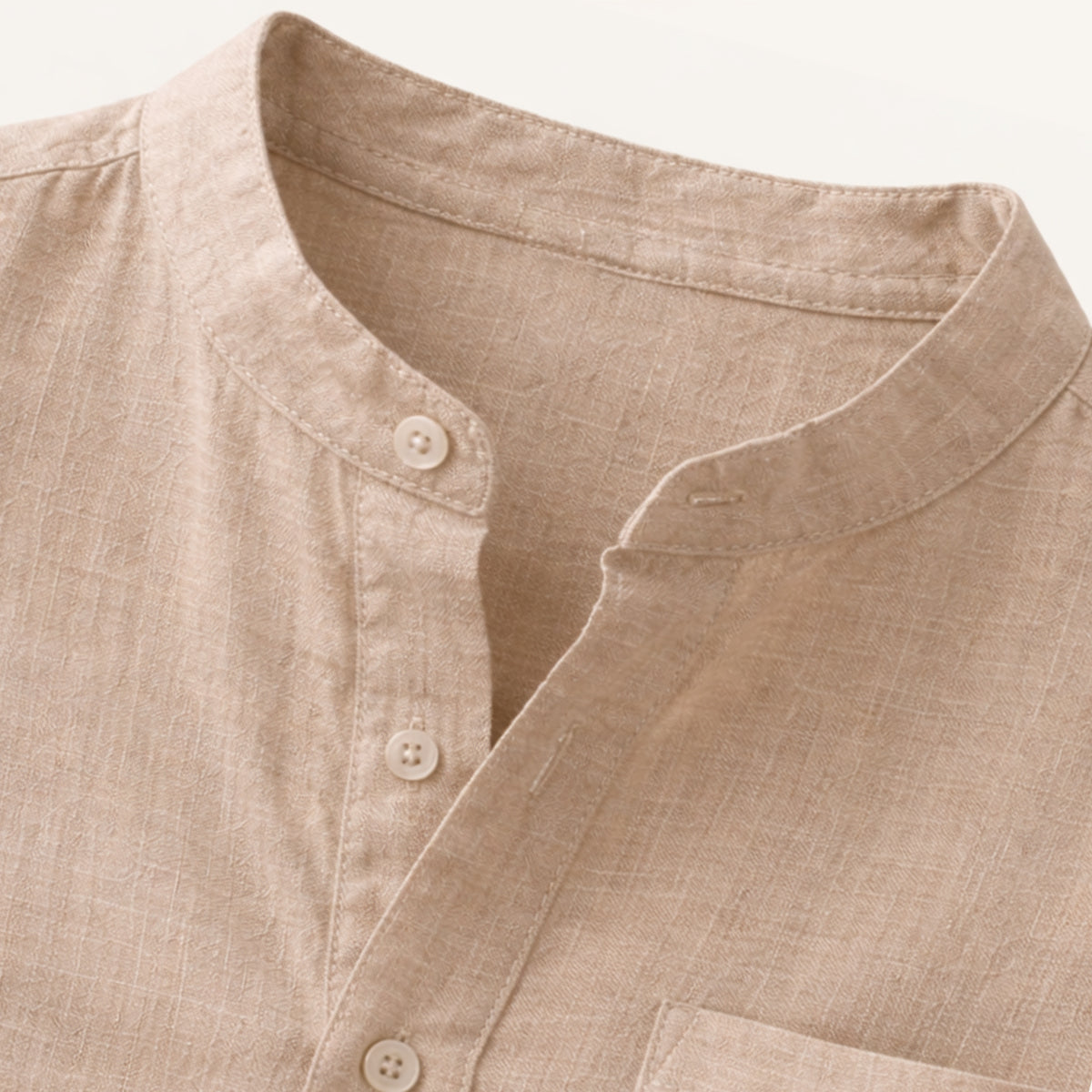 The Hillgate Men’s Casual Henley Shirt – view 4