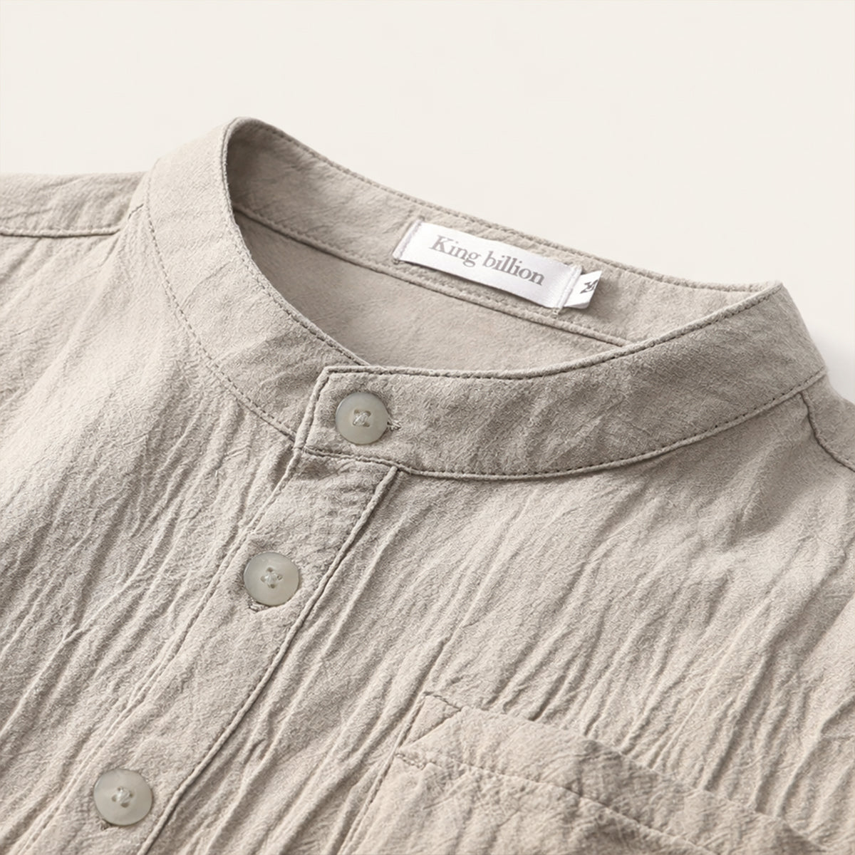 The Inverness Men’s Soft Henley Shirt – view 3