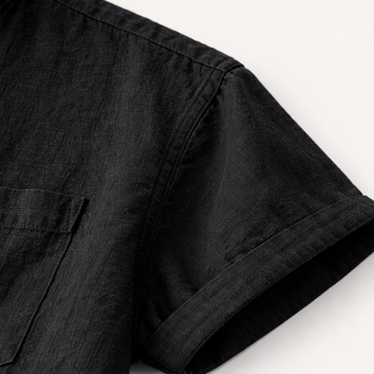 The Hyde Park Men’s Casual Summer Basic Shirt with Chest Pocket – view 4