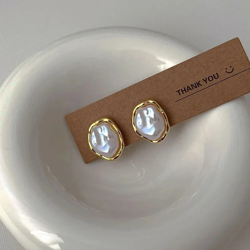 Carmen's Exquisite Pearl Earrings – view 2