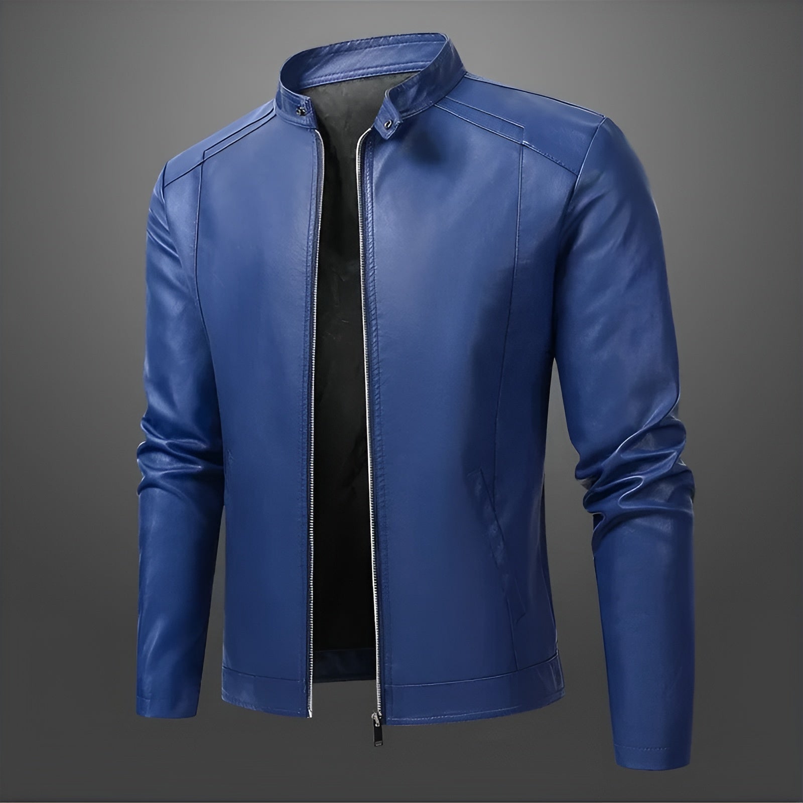 Alexandre™ | Stylish Men's Biker Jacket – view 5