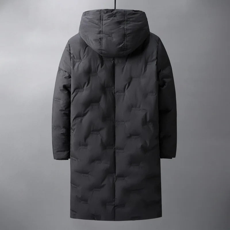 Henri™ | Stylish Long Winter Overcoat – view 4