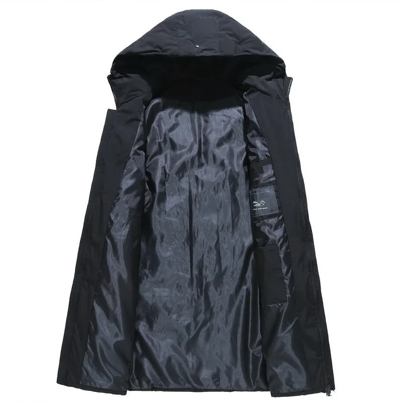 Henri™ | Stylish Long Winter Overcoat – view 5