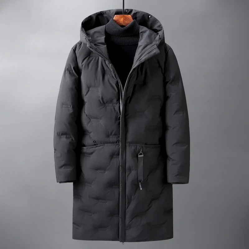 Henri™ | Stylish Long Winter Overcoat – view 3