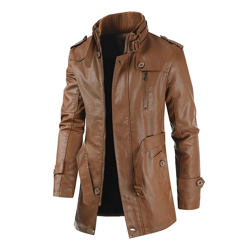 Adrien™ | Stylish Long Coat for Men – view 5