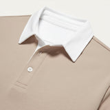 The Chelsea Men’s Long Sleeve Polo – Classic Knit Shirt – view 3