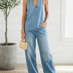 Adrienne | Vintage Denim Two-Piece Set – view 7