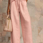 Alba | Two-Piece Set: Casual Shirt and Wide-Leg Trousers – view 8