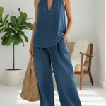 Adrienne | Vintage Denim Two-Piece Set – view 5