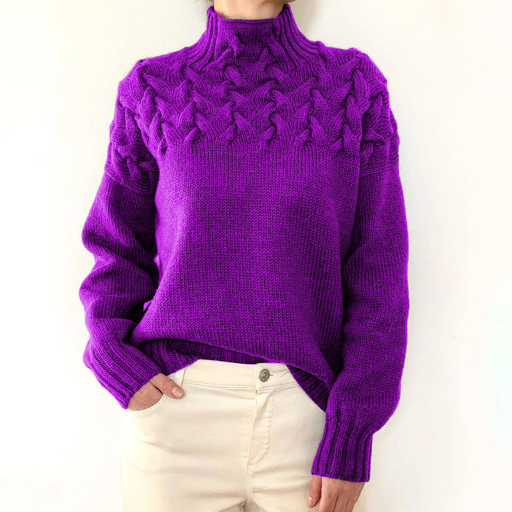 Elena | Cozy Turtleneck Sweater – view 13