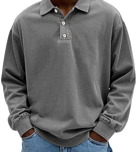 Marko | Long Sleeve Retro Grad T-Shirt