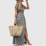 Caroline | Elegant Boho Maxi Dress – view 7