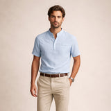 The Hillgate Men’s Casual Henley Shirt – view 6