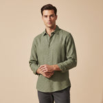 The Cedar Ridge Hill Men’s Trendy Loose Fit Button-Up Shirt – view 6