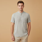 The Inverness Men’s Soft Henley Shirt – view 2