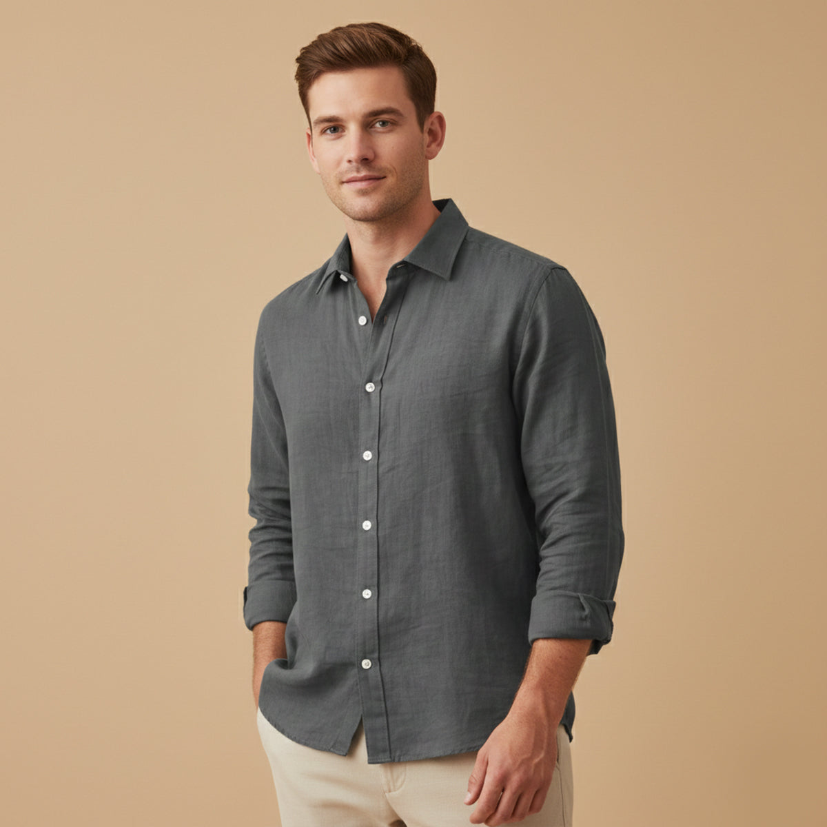 The Carlisle Men’s Breathable Relaxed Fit Shirt – view 6