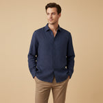 The Kensington Men’s Lightweight Loose Fit Button-Up Shirt – view 8