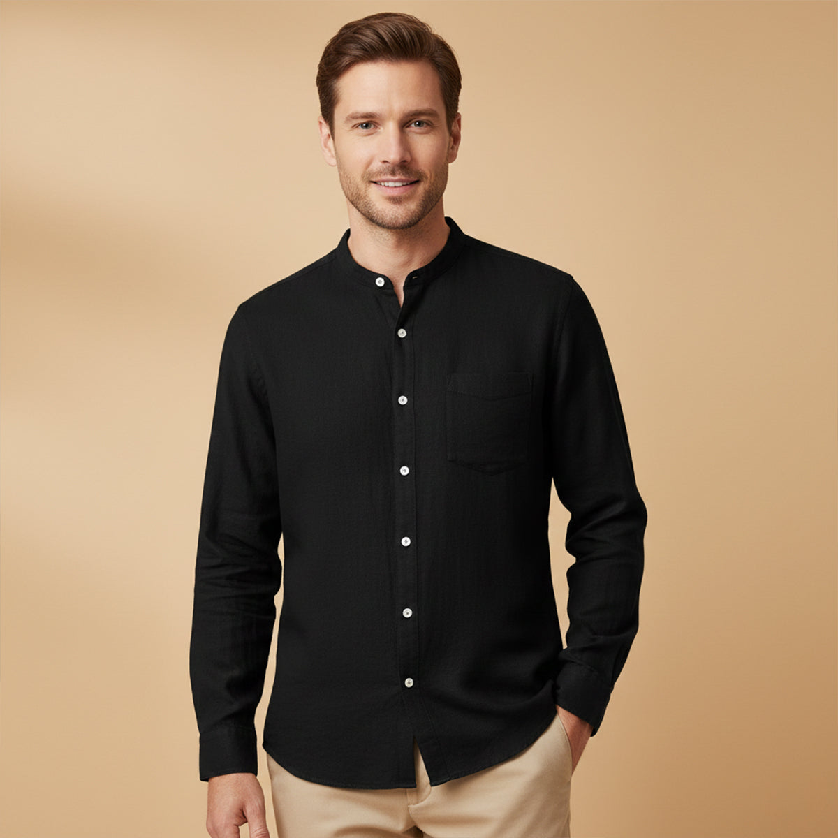 The Brighton Shirt – Long Sleeve Shirt for Men – view 12