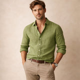 The Oakridge Park Men’s Lightweight Beach Shirt – view 6