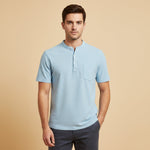 The Piccadilly Men’s Soft Summer Basic Shirt with Chest Pocket – view 8