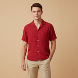 The Mayfair Men’s Relaxed Fit Textured Blend Shirt – view 10
