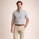 The Hillgate Men’s Casual Henley Shirt – view 8