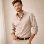 The Ashwood Park Men’s Two Tone Patchwork Western Vintage Denim Shirt – view 2