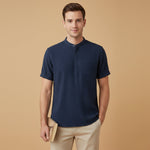 The Inverness Men’s Soft Henley Shirt – view 10