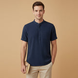 The Inverness Men’s Soft Henley Shirt – view 10