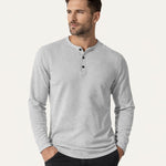 The Pinecrest Creek Men’s Casual Waffle Henley Thermal Shirt – view 9