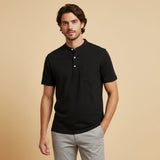 The Piccadilly Men’s Soft Summer Basic Shirt with Chest Pocket – view 6