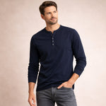 The Meadowcrest Hill Men’s Breathable Henley Shirt – view 8