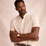 The Meadowbrook Ridge Men's Lightweight Summer Trendy Button-Up Shirt – view 2