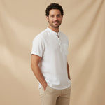 The Paddington Men’s Breathable Henley Shirt – view 8