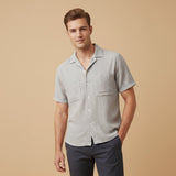 The Mayfair Men’s Relaxed Fit Textured Blend Shirt – view 8