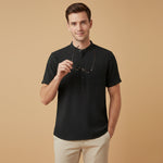 The Inverness Men’s Soft Henley Shirt – view 8