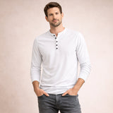 The Meadowcrest Hill Men’s Breathable Henley Shirt – view 10