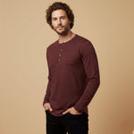 The Berkshire Men’s Casual Button Neck Henley T-Shirt – view 8