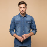The Ashford Denim Shirt for Men – view 2
