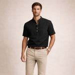 The Hillgate Men’s Casual Henley Shirt – view 10