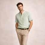 The Ashbrook Ridge Men’s Soft Henley Shirt – view 2