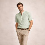 The Ashbrook Ridge Men’s Soft Henley Shirt – view 2