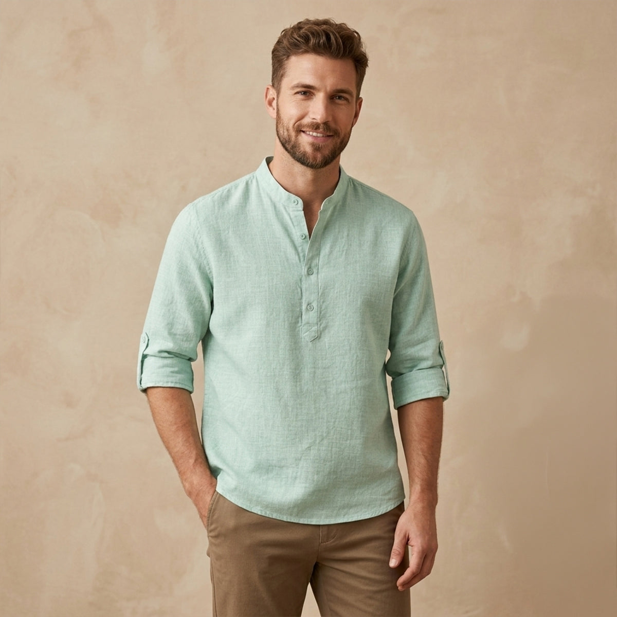 The Cedarfield Ridge Men’s Lightweight Casual Summer Shirt – view 2