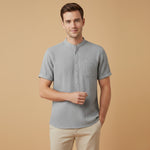The Inverness Men’s Soft Henley Shirt – view 6
