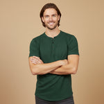 The Windsor Men’s Casual Henley Collar Summer T-Shirt – view 10