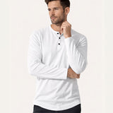 The Pinecrest Creek Men’s Casual Waffle Henley Thermal Shirt – view 2