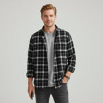 The Glenhurst Men’s Loose Fit Casual Retro Plaid Shirt – view 2