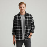 The Glenhurst Men’s Loose Fit Casual Retro Plaid Shirt – view 2